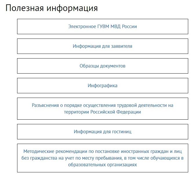 Список полезных ресурсов.